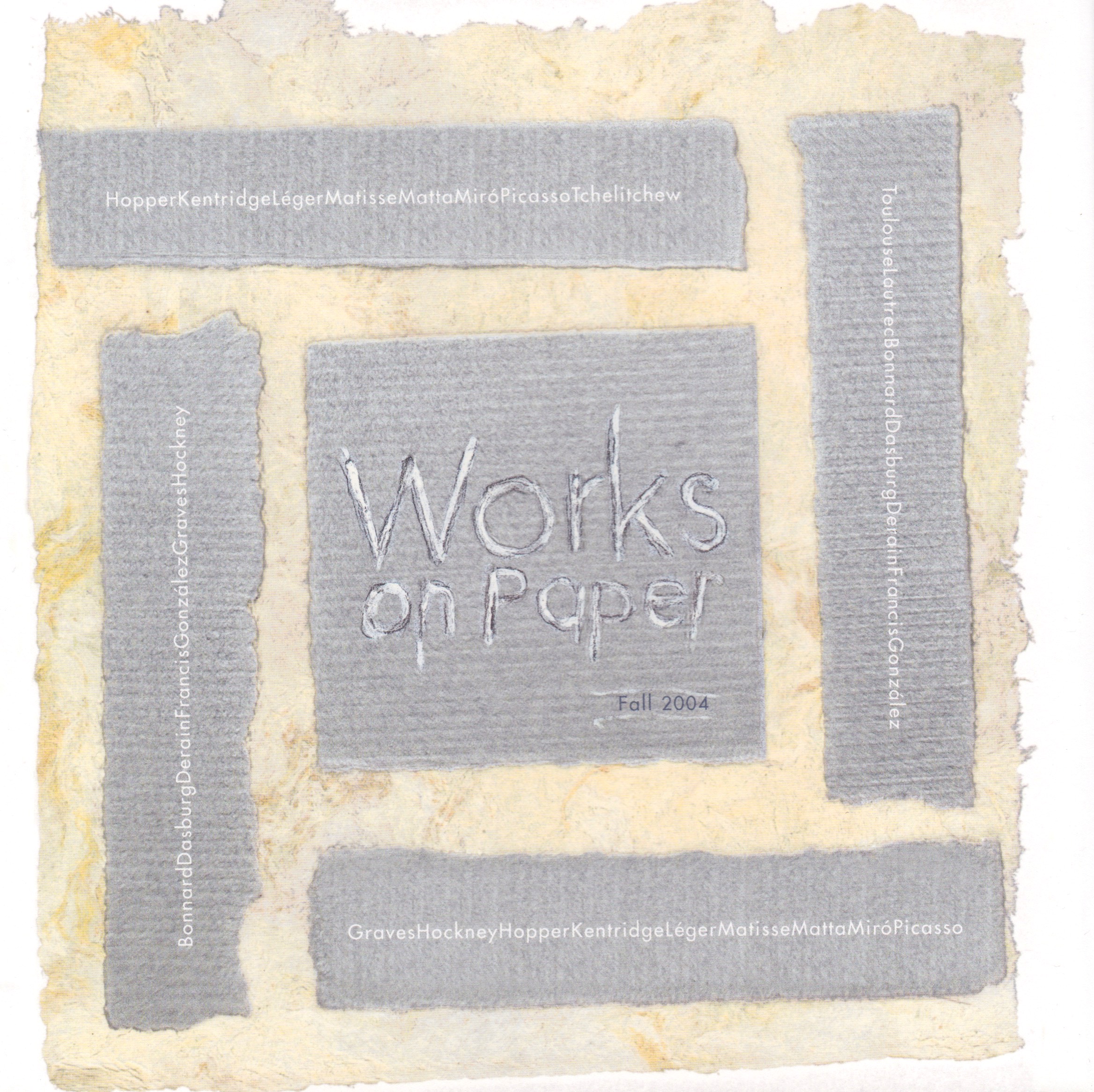 Works on Paper (2004)